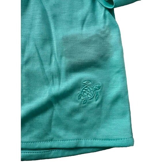 Vilebrequin Lyocell Long Sleeves Shirt Lagon ( M ) - Picture 6 of 9